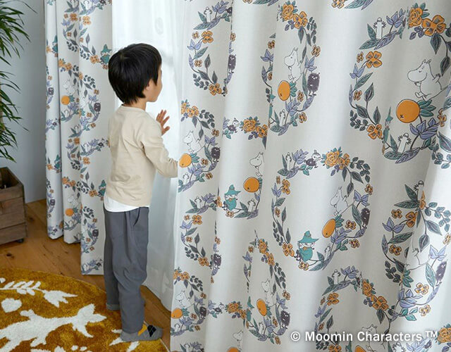手描きタッチの北欧デザイン