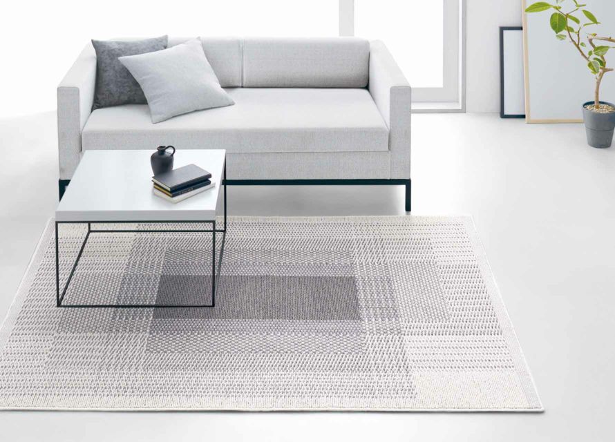 Filnus ラグ 130×185cm グレー