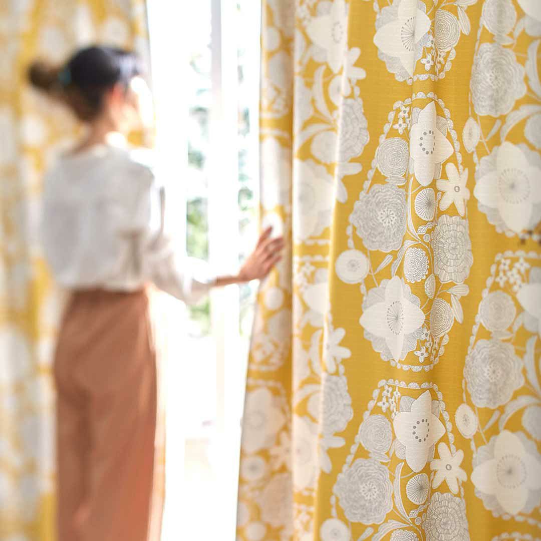 遮光カーテン・ドレープ(厚地) IHANA イハナ