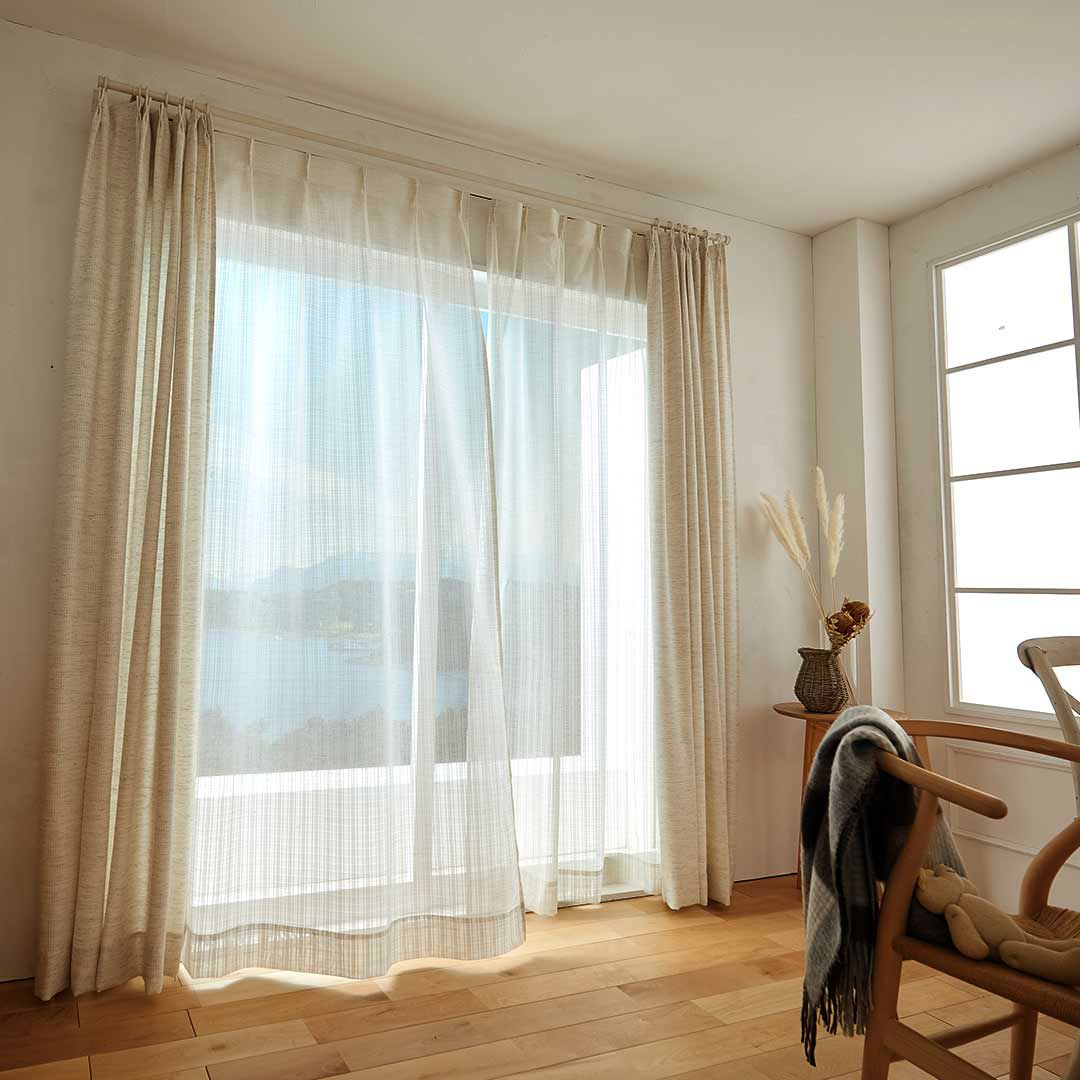 レースカーテン ランネル