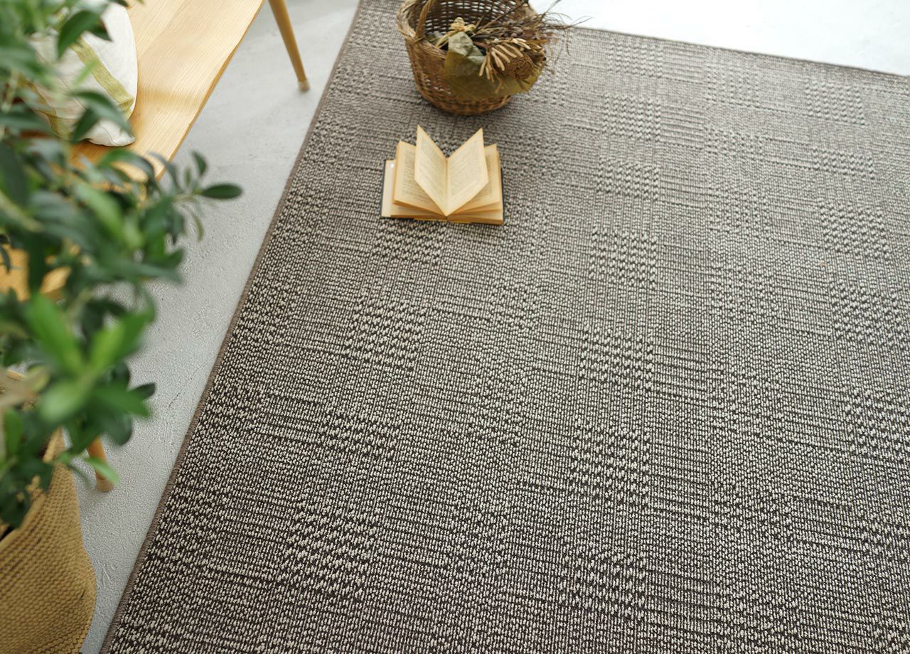ウールラグ ウールスコット グレン 防ダニ 防炎 200×250cm｜スミノエ 