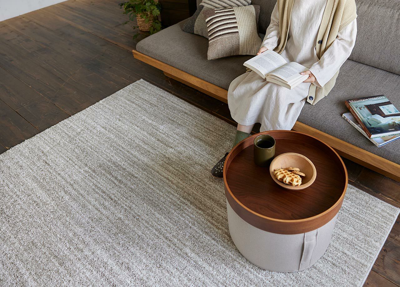 日本製 国産カーペット エクリュ