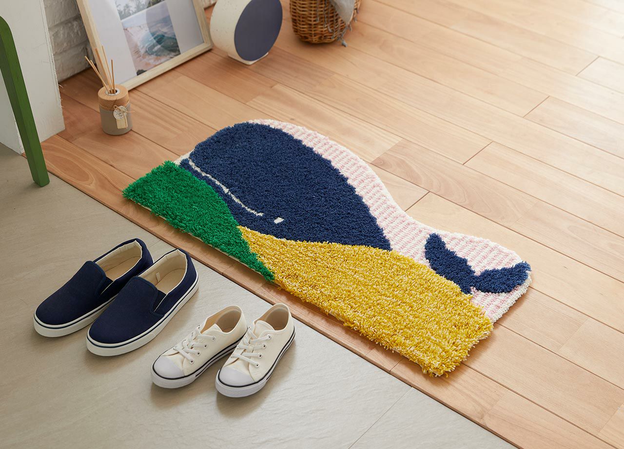 玄関マット KUJIRA VOYAGE MAT クジラボヤージュ マット