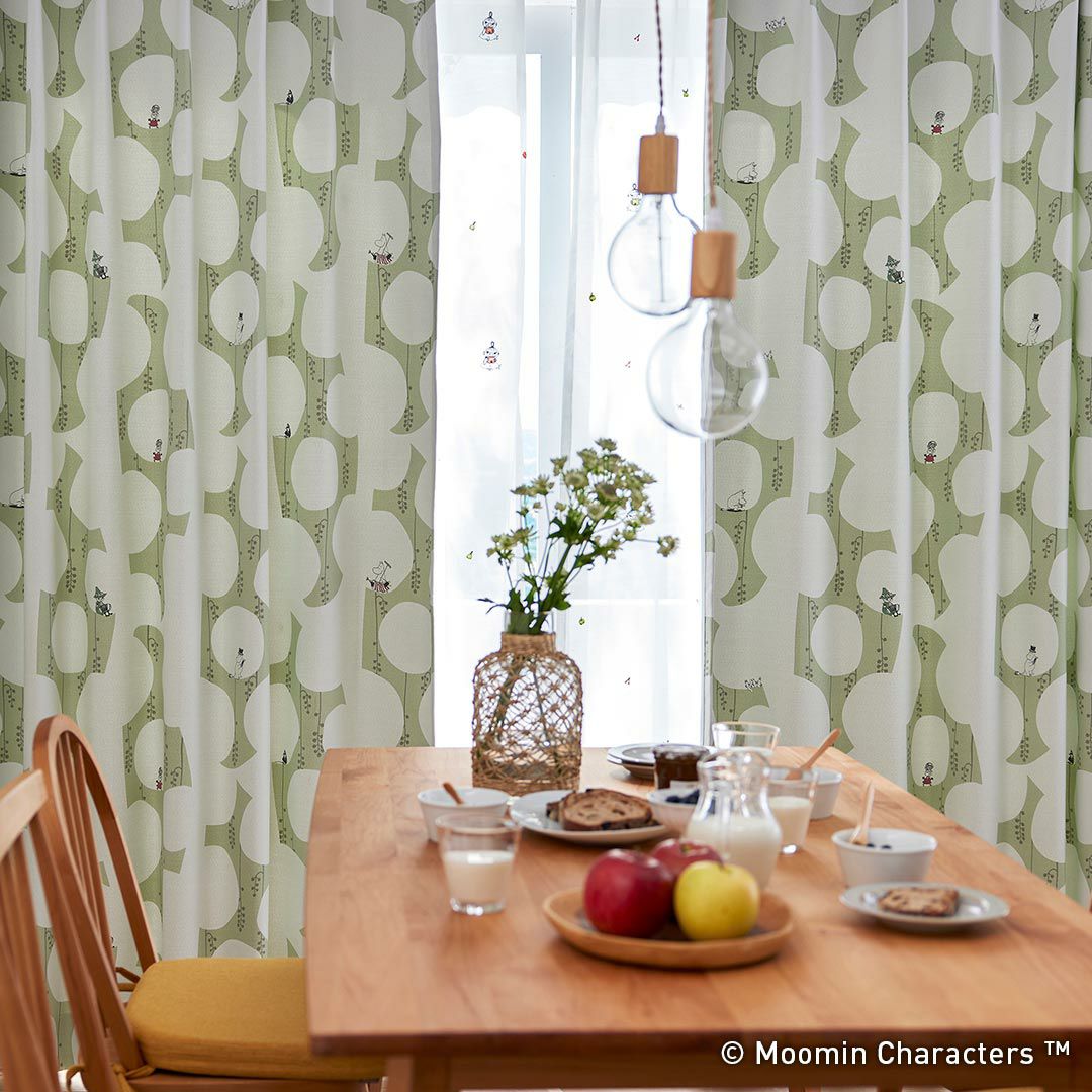 ムーミンカーテン 100×200 スミノエ 遮光 ドレープ 2つ山 1.5倍ヒダ ムーミンカーテン 100×200 スミノエ 遮光 ドレープ 2つ山 1.5倍ヒダ